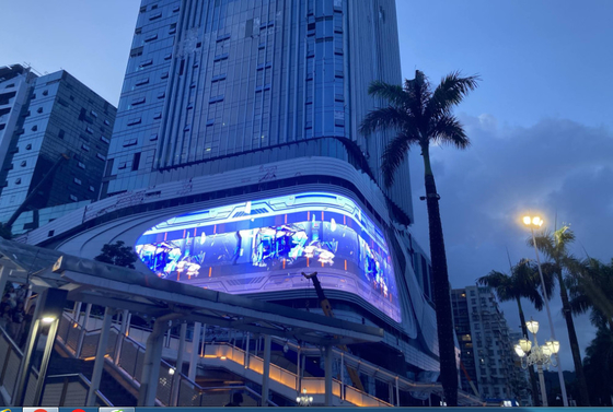P10 Outdoor-LED-Full-Colour-Stahlschränke