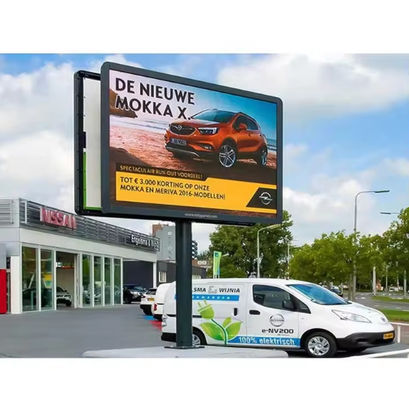 Kundenspezifische RGB-Bühnen-LED-Monitor-Vermietung 2200 Nits 256 mm x 128 mm Modulgröße	Kommerzielle Werbe-LED-Anzeige