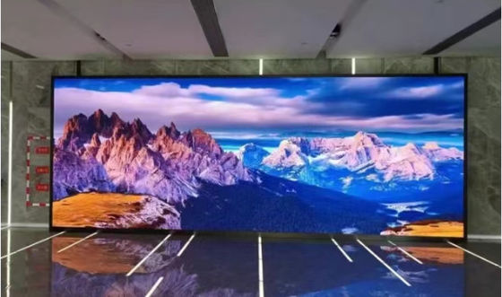 COB P2.5 Hänge-LED-Anzeige, Aluminium-Druckguss-Gehäuse, 40.000 Punkte/Quadratmeter