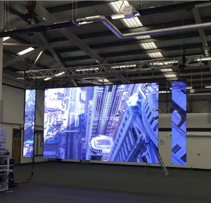 40,000 Quadratmeter Dichte Innenraum Vollfarb-LED-Display, wasserdicht, mit versiegeltem Stahlschrank