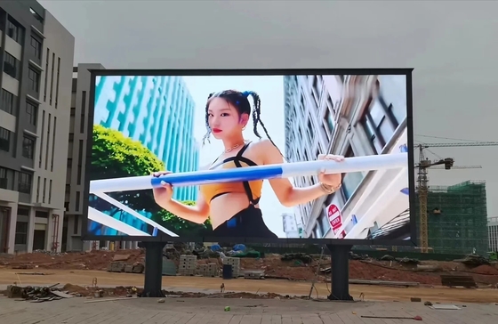 Stadion Vollfarbwerbung LED-Display P6 hochauflösendes Modul 192*192mm