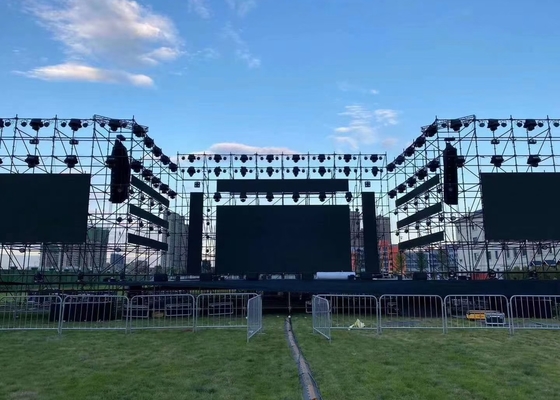 Stadion Vollfarbwerbung LED-Display P6 hochauflösendes Modul 192*192mm