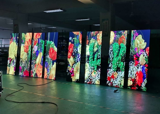 Druckguss Aluminium Vermietung Wasserdicht P3.91 LED Billboard 1/16 Scan-Modus IP43 Geeignet für Werbeplakate