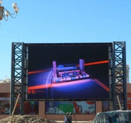 P10 LED-Billboard, 32X16 hochauflösendes LED-Display 3 Jahre Garantie