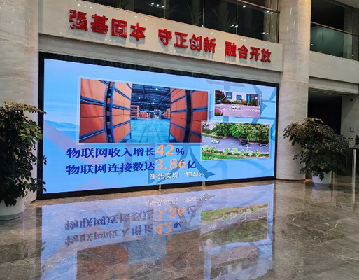 Innenvermietung Vollfarb-LED-Display P3.91 Videowand Bühnenhintergrund