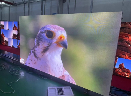 Mietbildschirm P8 LED-Display Billboard, Innenraum Vollfarb-LED-Bildschirm 1/4 Scan-Modus