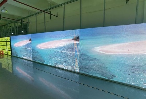 Große Schauplätze Weitwinkel-Stadion-Bildschirm LED-Display P10 IP65 Wasserdicht HD-Eisenbox