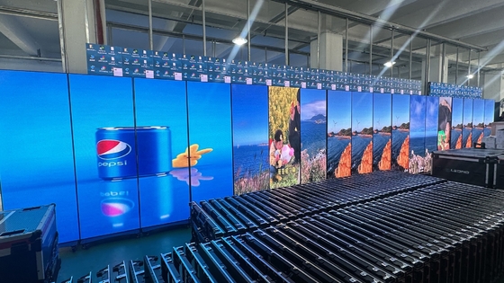 P2.5 SMD-Full-Colour-LED-Vorhangwandanzeige, LED-Bühnenvorhangschirm mit hoher Auflösung