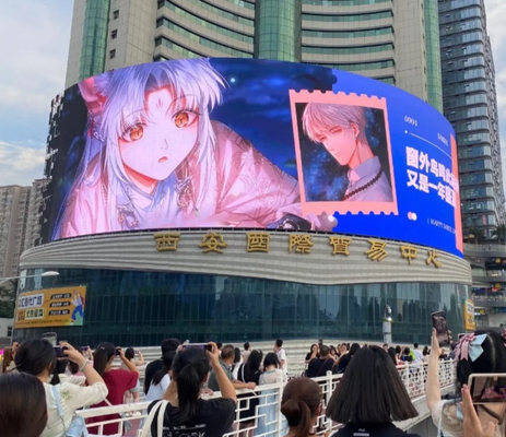 P5 Outdoor Full-Color HD-LED-Gussbildschirm aus Aluminium, wasserdicht und staubdicht