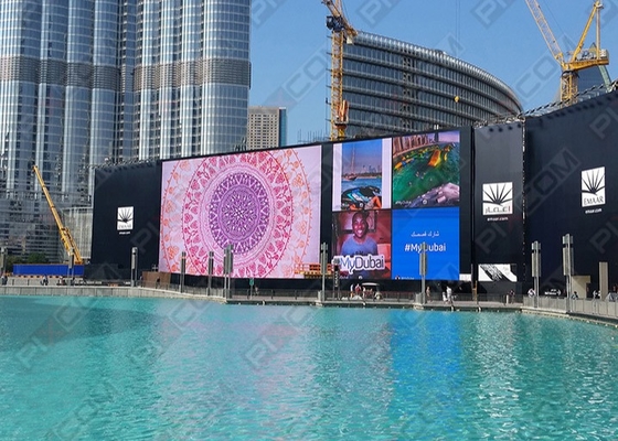 P4 Outdoor Full Color LED Leasing Bildschirm SMD2727 Große Größe Für Krankenhäuser / Stadien