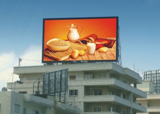 Die-Guss Aluminium Bildschirm Billboard DIP P16 LED-Informationsanzeige 1R1G1B 256x256mm Modulgröße