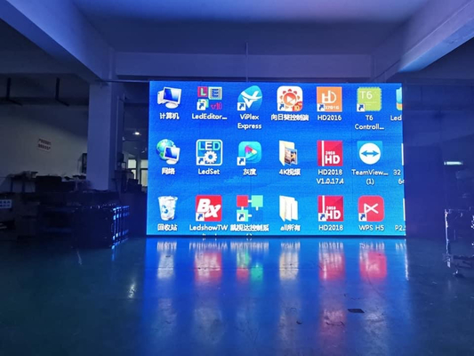 Hohe Helligkeit Vollfarb-LED-Display-Panel P2 640x640mm Vermietung Innenwerbebildschirm für Kirchen