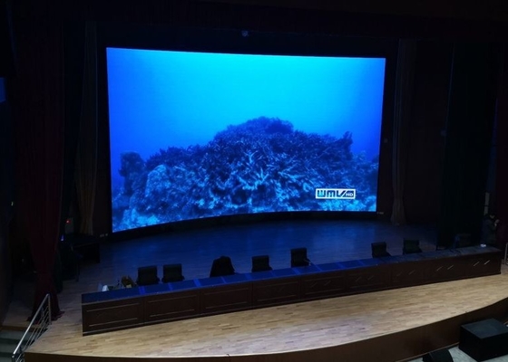 Wandmontierte Mietbildschirm Dip12 Aufgehängte Werbung LED-Display Bühne Wasserdicht Leistung hervorragend