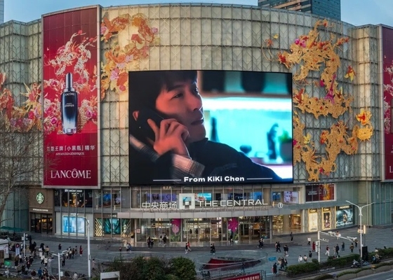 P4 Hochhelligkeit Outdoor Full Color LED Display Druckguss Aluminium Drei Jahre Garantie