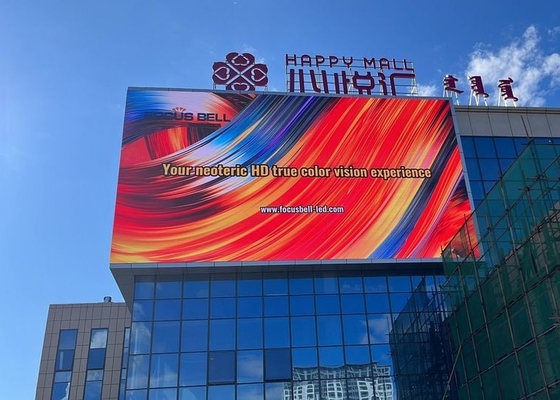 Werbebildschirm Fest-/Vermietungs-Eisenbox Außen-LED-Bildschirm, hohe Erfrischungsrate LED-Video-Display-Boards