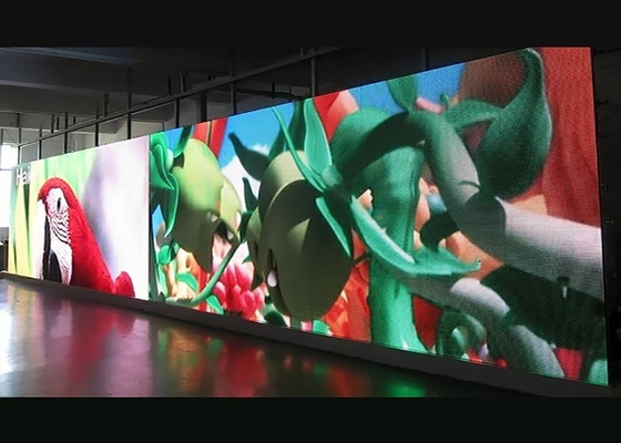 Die-Cast Aluminium Bildschirm Vermietung/Festige Installation Innenraum Videowerbung P2.5mm LED Bildschirm 1 / 16 Scannen 3 Jahre Garantie