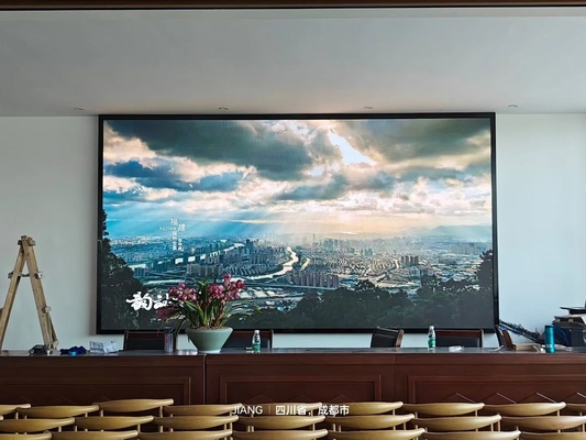 Mietbildschirm Eisenbox / Mietbildschirm Ultra HD Anpassbarer kleiner Tonhöhe Innenraum Vollfarb-LED-Display mit breitem Blickwinkel