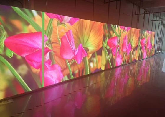 Innenraum-Aluminiumschrank für Druckguss-Anwendungen Vollfarb-LED-Display RGB-LED-Werbeflächen mit hoher Energieeffizienz