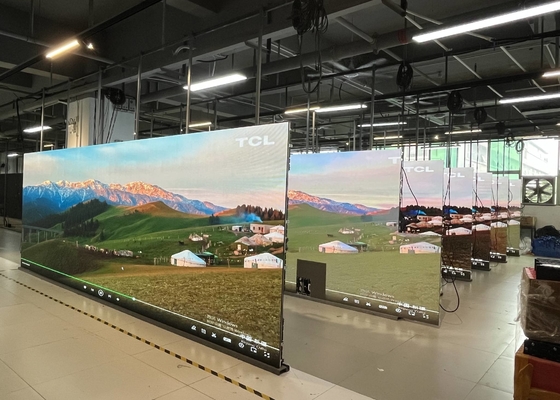 SMD-LED-Video-Bildschirm aus Druckguss-Aluminium P4 / Indoor-Stage-LED-Display mit einer Dichte von 62.500/m2