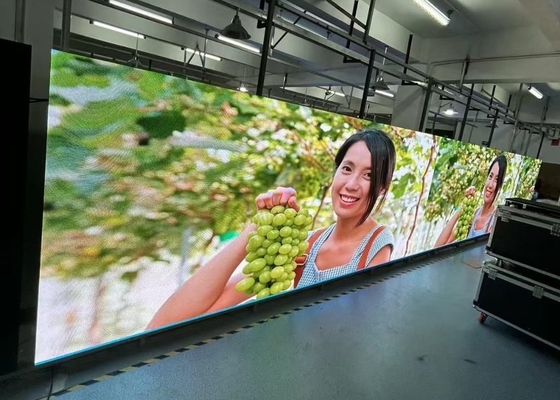 Innenraum-Aluminiumschrank für Druckguss-Anwendungen Vollfarb-LED-Display RGB-LED-Werbeflächen mit hoher Energieeffizienz