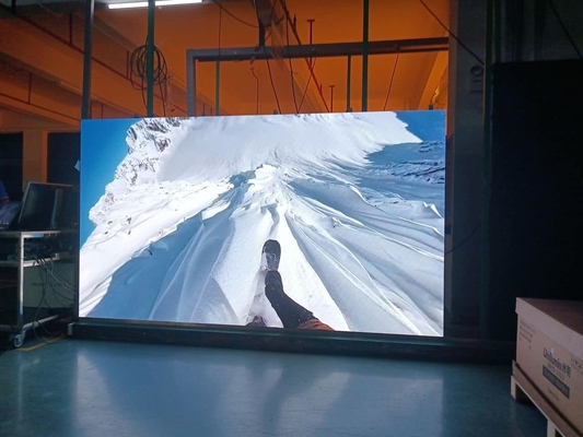Innenräumliche Druckguss-Aluminium-Bildschirm fest/vermietet Vollfarb-LED-Display, 256x128 mm, LED-Modul