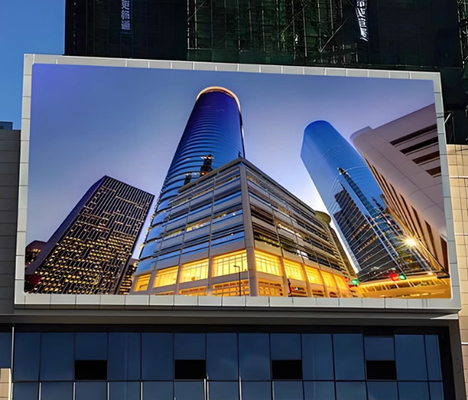 P6.67 Festleuchtbildschirm Außenwasserdicht Digitale Werbung 2x3m