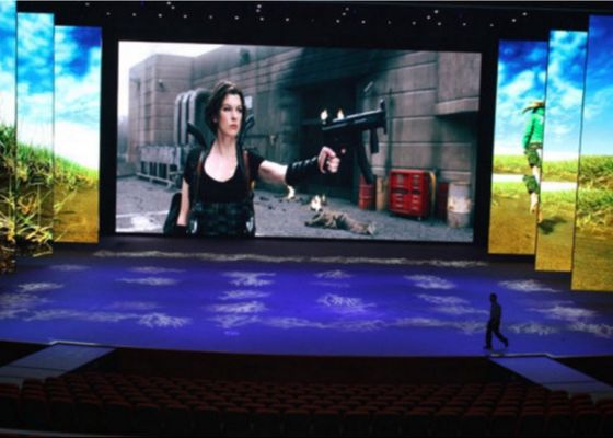 Innenraum Vorder- und Hinterzugriff Einfache Wartung Vollfarb-P4-LED-Videowandbildschirm