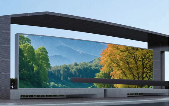 P6.67 Außenwasserdichtes, festes LED-Video-Display für Werbung, Wandfilmprojektion