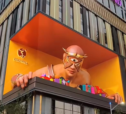 P0.9 Hohe Helligkeit Werbung P3.91 LED Mietbildschirm, LED-Video-Display