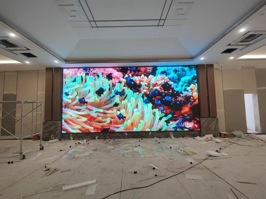 Druckguss Aluminiumbildschirm P1.667 Pitch LED Bühnenhintergrund, Indoor LED Display 1R1G1B