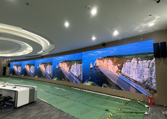 P3.91 Innenvermietung LED-Bildschirm Anzeige HD Vollfarb Bühne 500x1000 Schrank