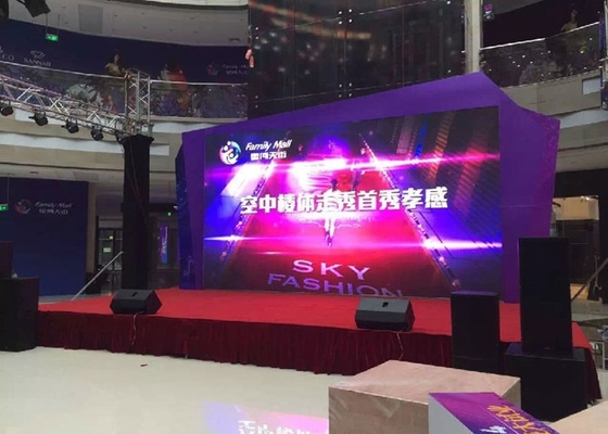 Ultra-Clear Druckguss Aluminium Vollfarbe P5 Indoor Signage Display LED Bildschirm