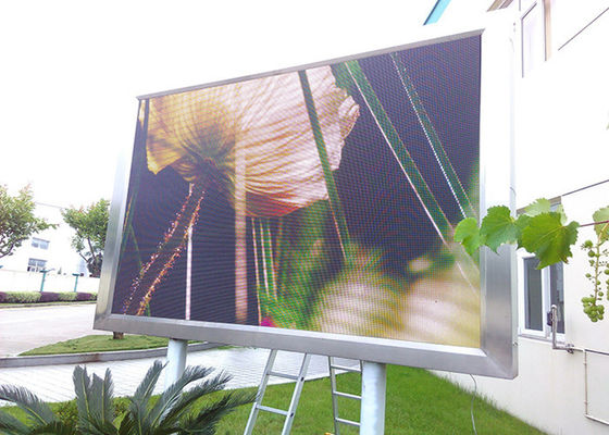 Guter Preis Schirm P10 HD riesige farbenreiche LED-Anzeigen-Videowand-im Freien Wirtschaftswerbung Online