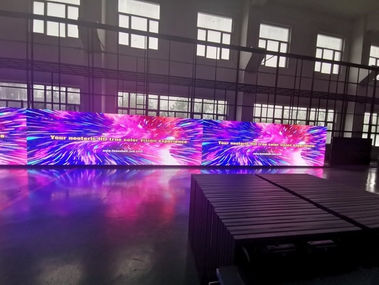Stadionsbildschirm 2024 LED-Bildschirm Schnelllesbares Großes Schildschild Eisen/Stahlschrank