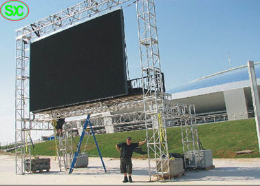 SMD2121 Spoke LED Display Standard-Guss-Aluminium-Schrank 3 Jahre Garantie