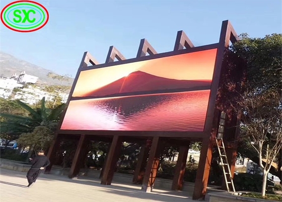 P3.91 Outdoor Billboard 5000 Nits Helligkeit 500*500mm 1R1G1B