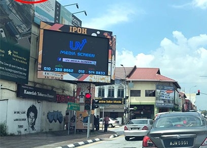 Werbewerbung LED-Bildschirm Vermietung Wasserdichtes digitales Displayboard P6 Einfache Installation