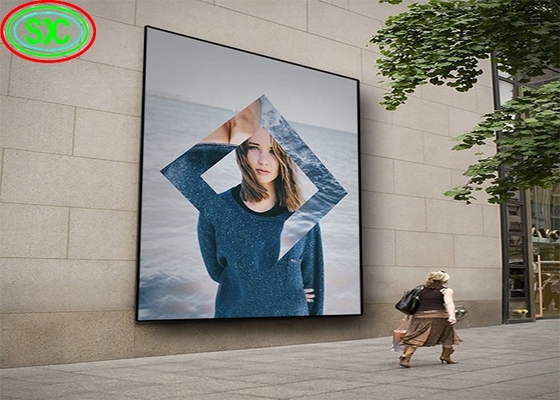 CE Rohs P6 Led Panel Screen Indoor Led Display Billboard für Stadtwerbung