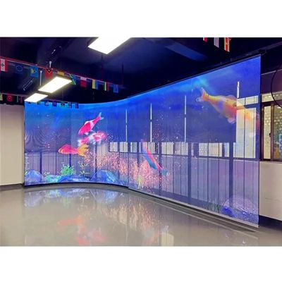 Guter Preis Schirm-Plakat-Vorhang-Anzeigen-farbenreiche 3 Jahre 1R1G1B transparente LED Garantie- Online