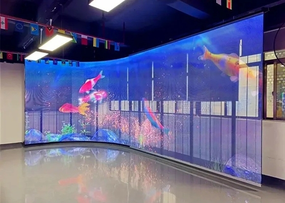 Kommerzielle Transparente Anzeige, LED Transparente Anzeige 1R1G1B