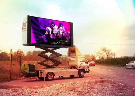 Superwasserdichtes DIP346 Outdoor-Full-Colour-LED-Guss-Aluminiumbildschirm