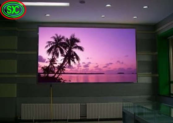 P4 Vollfarbige LED-Videowandbildschirme für Innenräume mit 80*40 Modul-Auflösung Werbeplakate