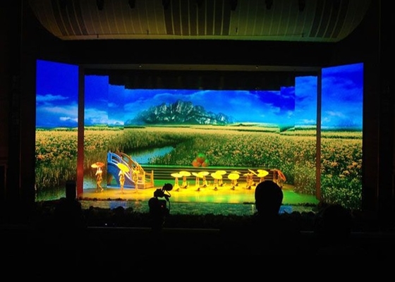 RGB-P2.6 Indoor-Die-Casting-Aluminium-Full-Colour-LED-Display Vermietung 3840HZ HD-Videobildschirm 250*250MM