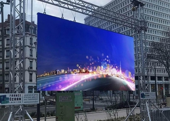 P4.81 Auflösung Vermietung HD LED-Display 250*250 Einkaufszentren und Straßen