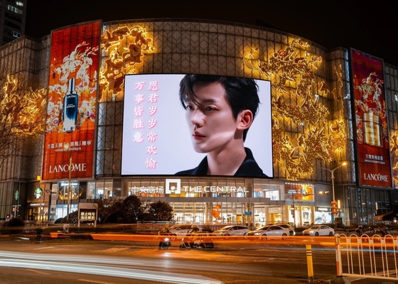 P8 Außenvermietung Vollfarb-LED-Display 256*128 Größe Wandbildschirm und Einkaufszentrum 32*16 Auflösung