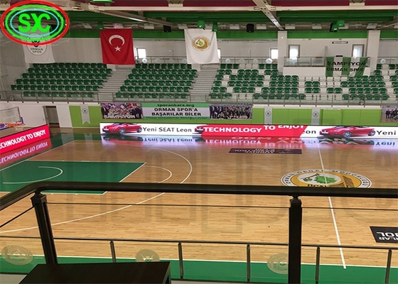 Aluminiummodul mit Druckguss Vermietung Große Anzeigetafel 256*128mm P8 Basketball LED-Bildschirm