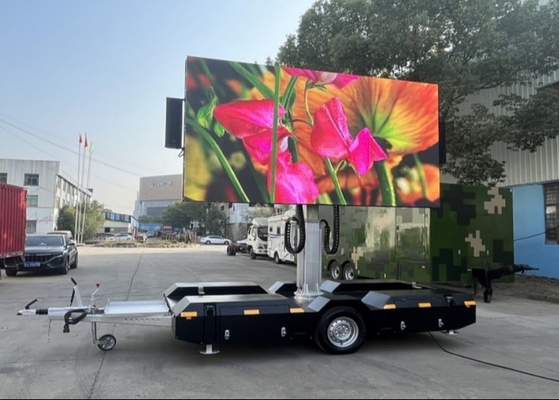 Lkw-Bildschirm Mobil P6 Montiert Lkw-LED-Display Fahrzeugbildschirm wasserdicht Tragbar