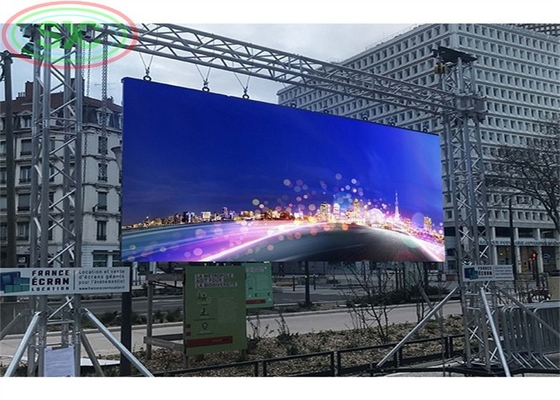 P8 Außen-LED-Panel Miete Wasserdicht SMD Vollfarbbildschirm über WLAN steuerbar