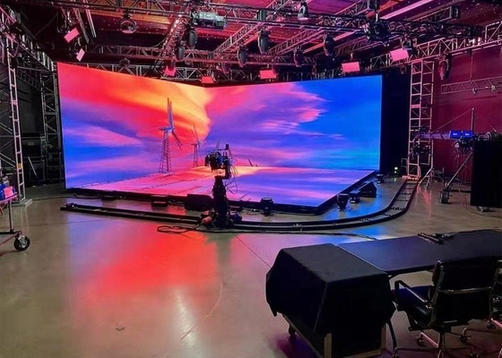 Ultra-Dünne Kleine Stellfläche Vermietung P2.604 Indoor LED Bühne Videowand Vollfarbe Ultra HD