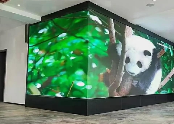 Hochhelligkeit Miete Soft Modul P4 Werbung LED-Display Video Wand Konferenz SMD2121